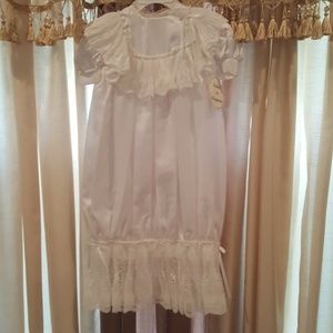 Shephard infant  christening white gown